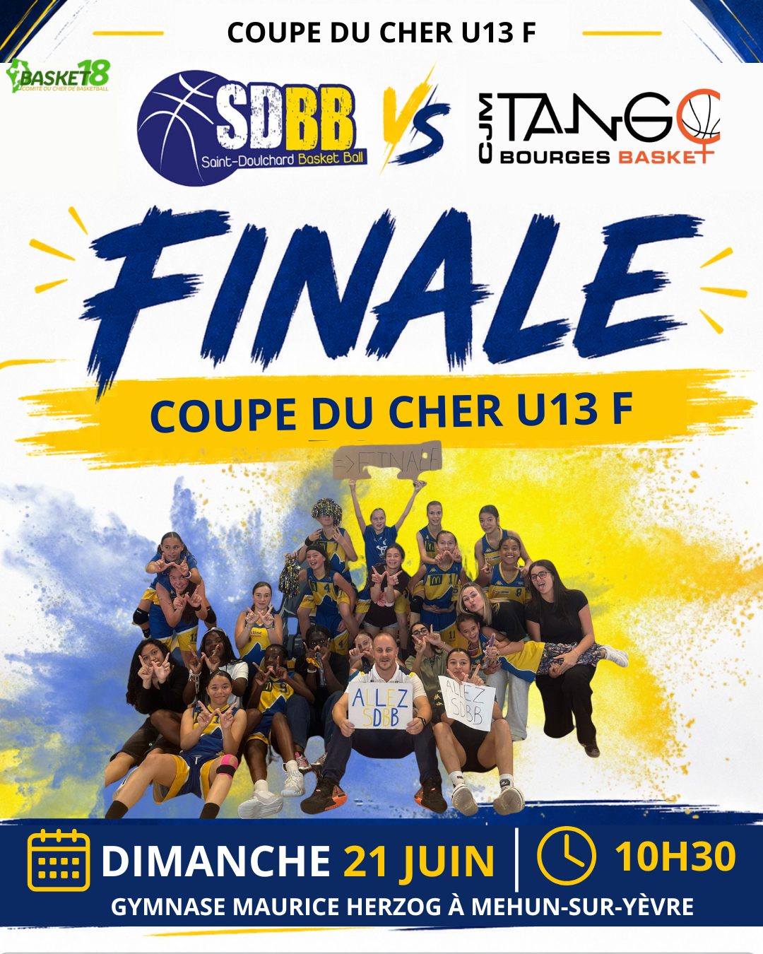Finale coupe du cher