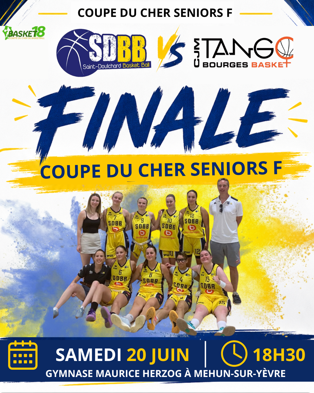 Finale coupe du cher PRF