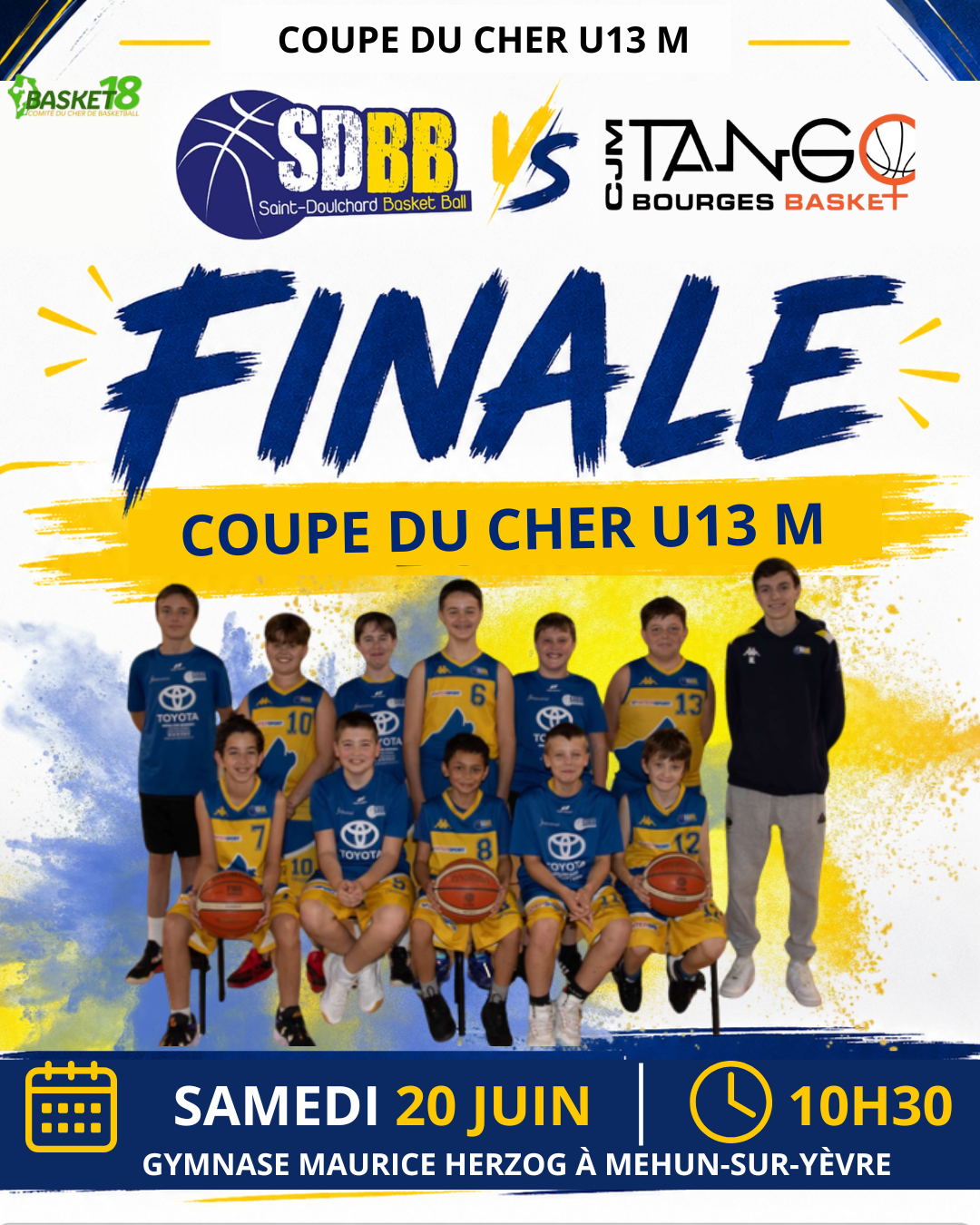 Finale coupe du cher
